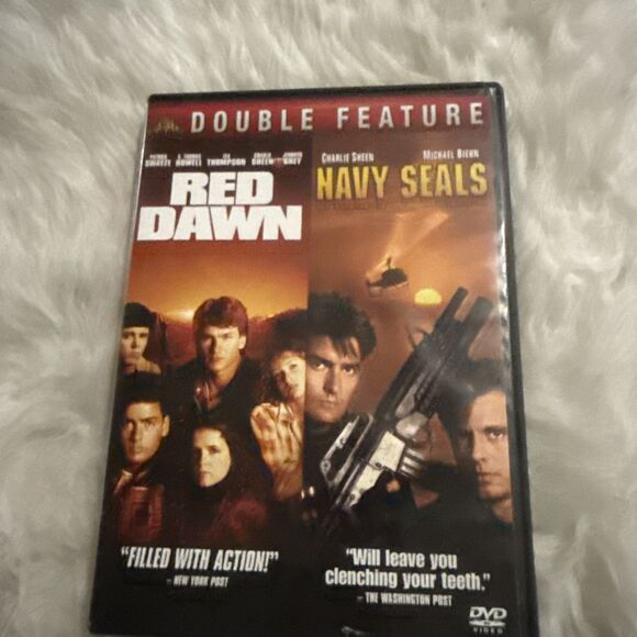 Red Dawn Navy Seals Movie Film 2 DVD Set Patrick Swayze Charlie Sheen Action War - Picture 1 of 7